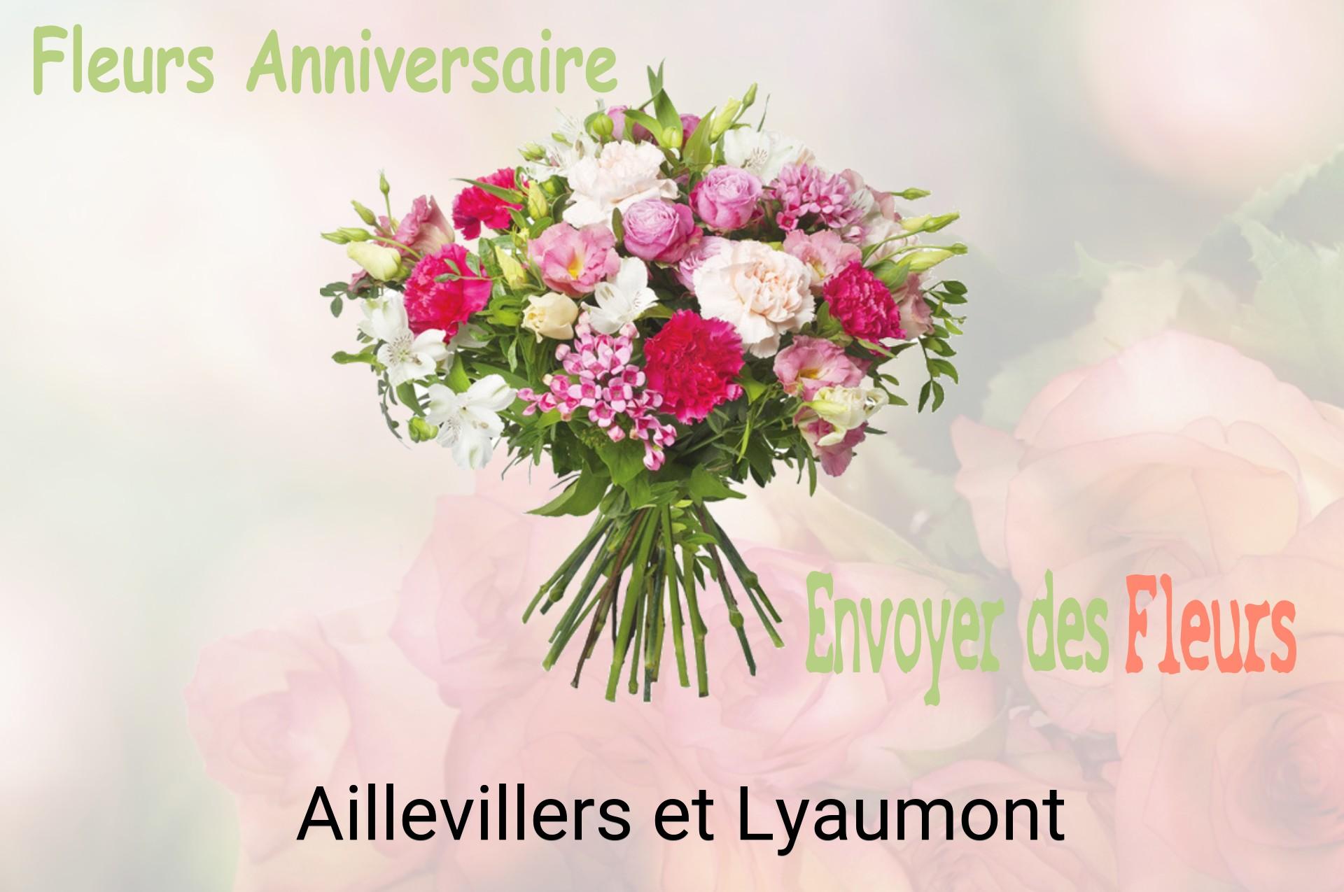 Bouquet de fleurs d’anniversaire livré à Aillevillers-et-Lyaumont