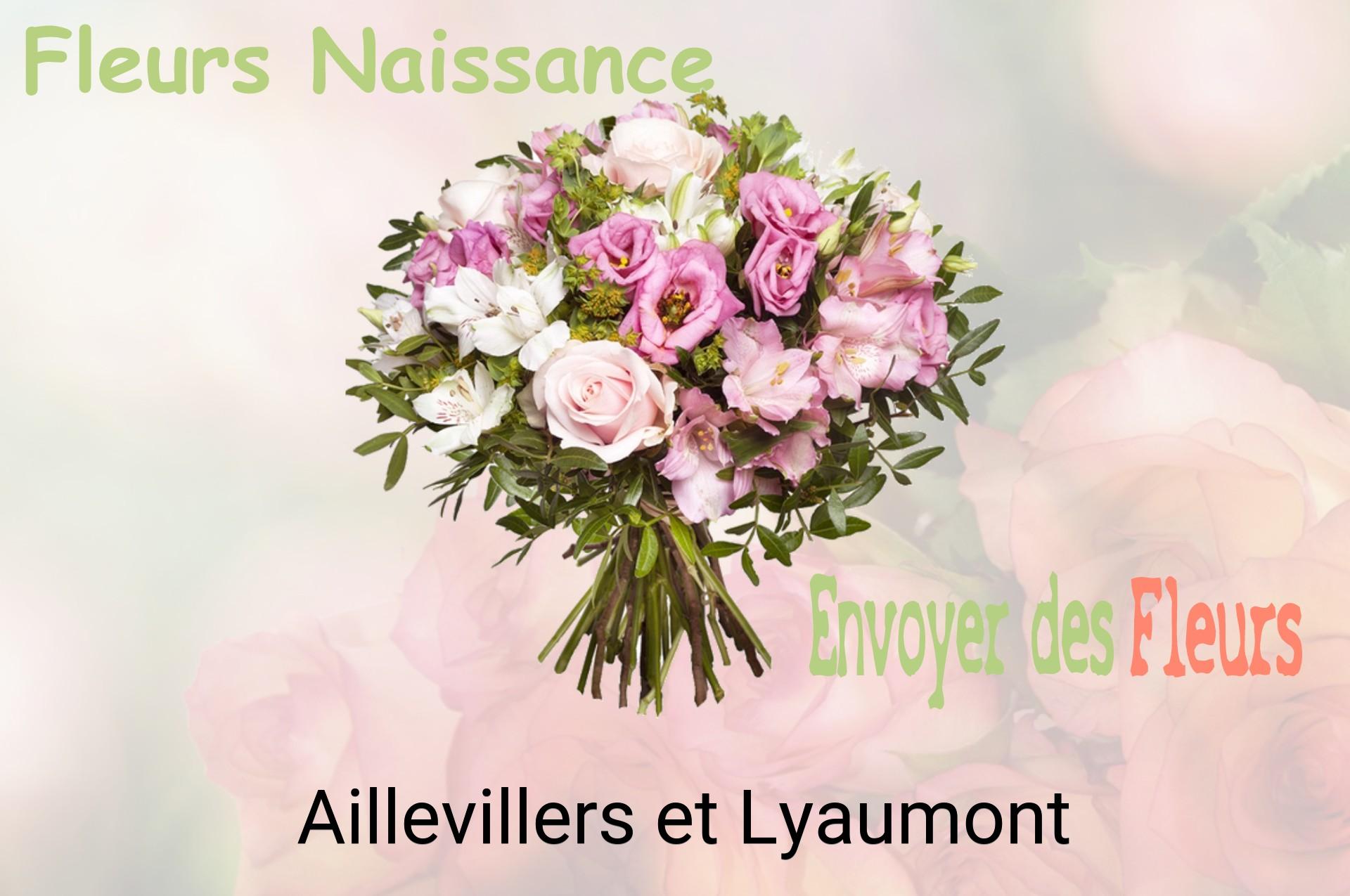 Bouquet de fleurs de naissance livré à Aillevillers-et-Lyaumont
