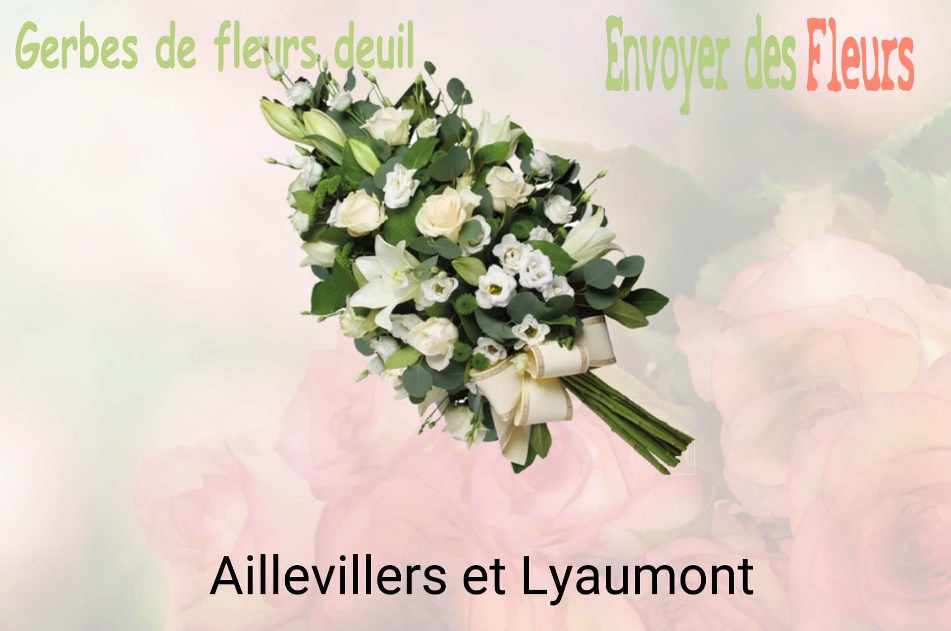 Gerbe de fleurs de deuil livrée à Aillevillers-et-Lyaumont
